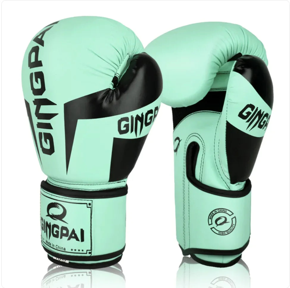 Training Leather Boxing Gloves