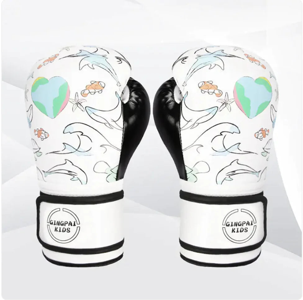 Training Leather Boxing Gloves