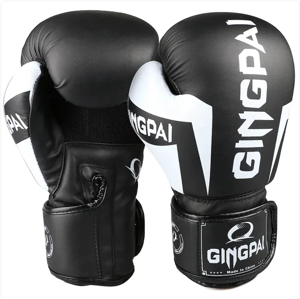 Training Leather Boxing Gloves
