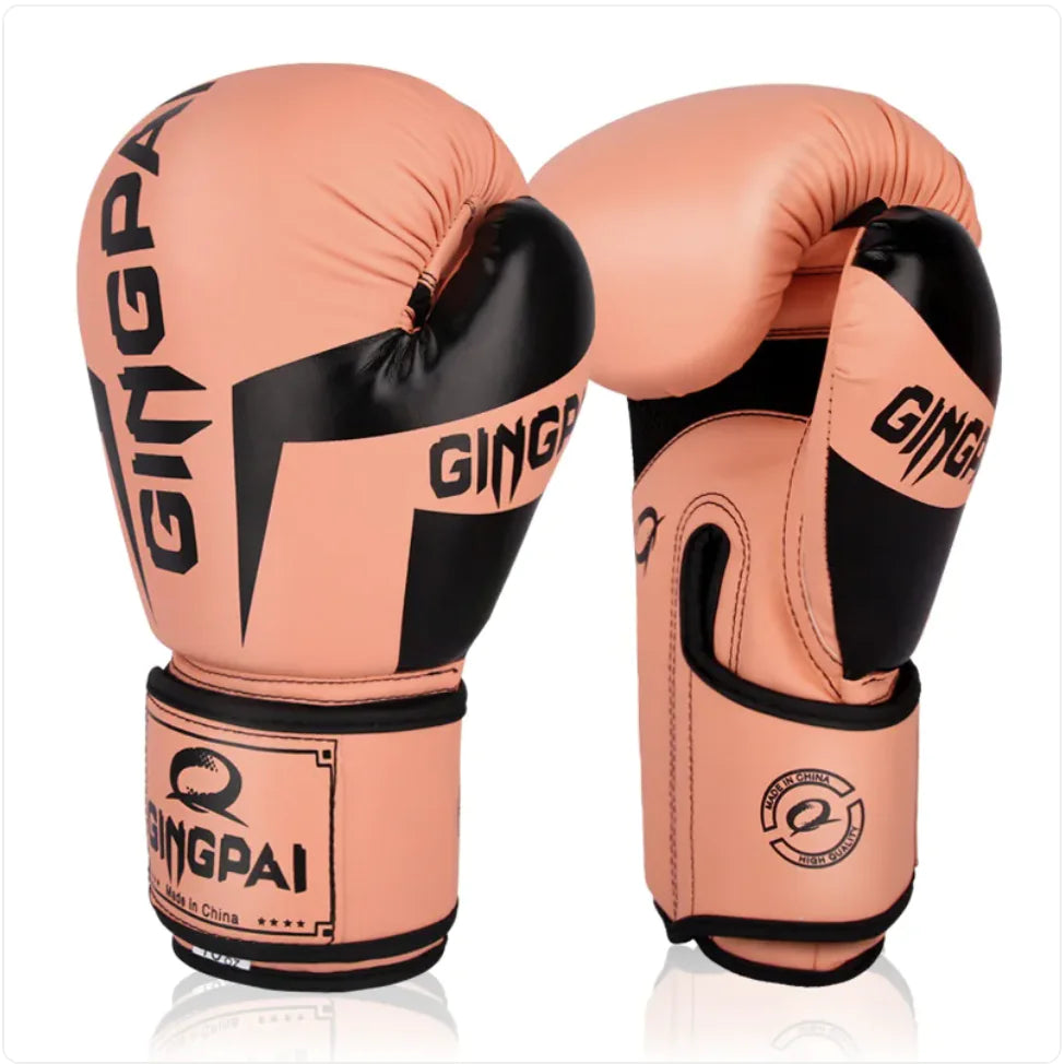 Training Leather Boxing Gloves