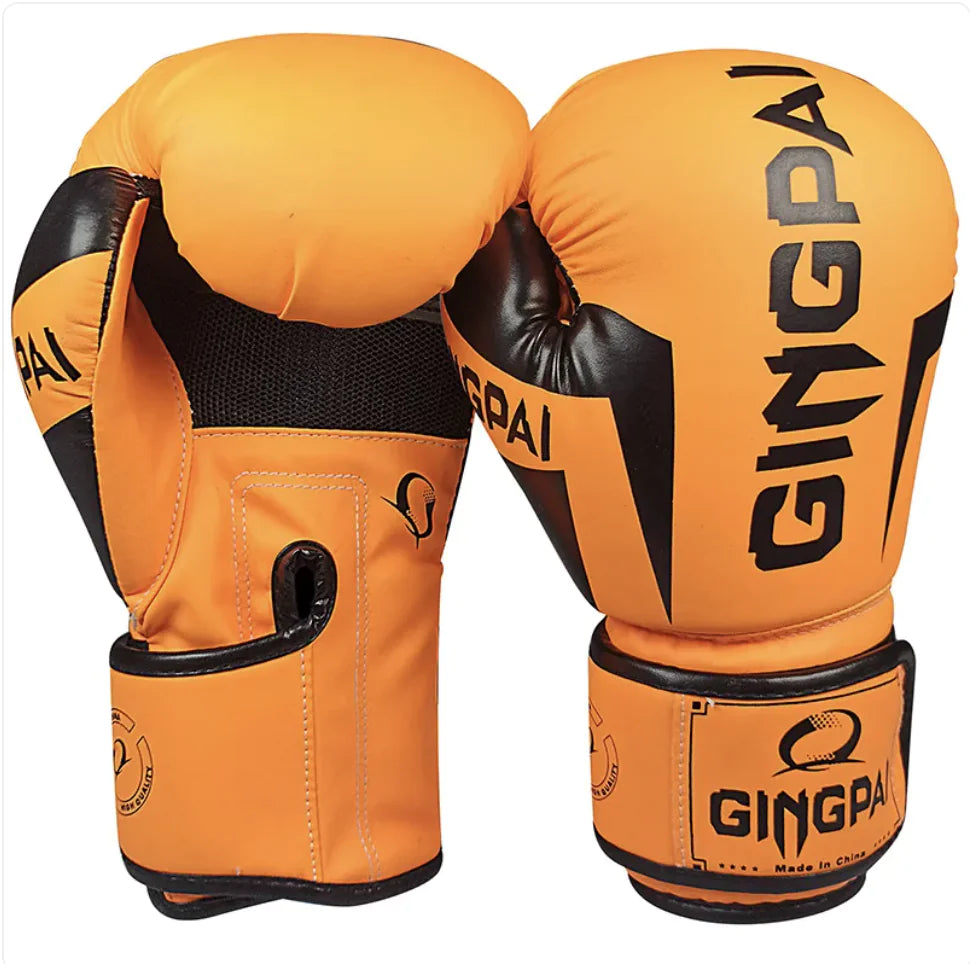 Training Leather Boxing Gloves